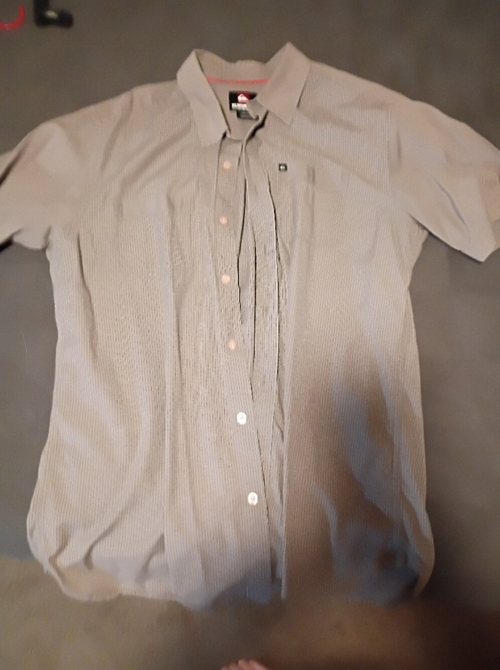 Men's Light Quiksikver Button-Up Shirt